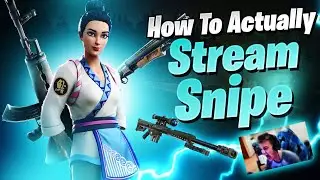 How to Steam Snipe in Fortnite (Get in streamers games every time)