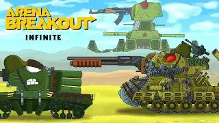 ДАЙТЕ КВ-44 КАЛАШНИКОВ! Монстры играют в Арену!