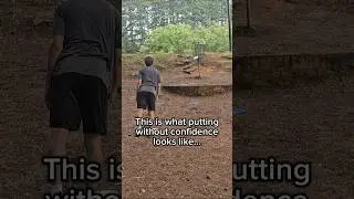 Missing this par putt was a crime 😭 #discgolf #sports #fail