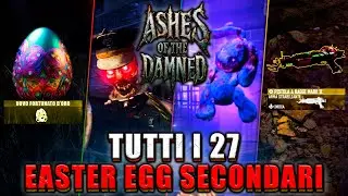 TUTTI I 27 SIDE EASTER EGG DI ASHES OF THE DAMNED! Ceneri dei Dannati Black Ops 7 Zombies