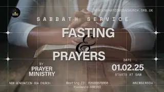 All Day Fasting and Prayers | Prayer Ministry | Sabbath Service