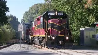 Mass Coastal Railroad MC-4 on the South Coast - Summer 2022