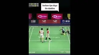 tipuan maut ganda putra indonesia #shorts #badminton
