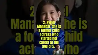 Pinoy Celebrities Who Started as Child Stars #shorts  #filipinocelebrities #showbizph