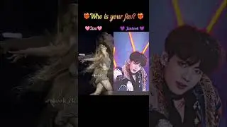 Lisa and jungkook, who is best.❤️🐅🐇🐇 #bts #btsarmy #blackpink #lisa#jungkook