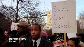 Rally for Schools and March on Mayor Emanuel's House
