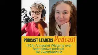 24. Een kijkje achter de podcastschermen van De Zwembadclub met Annegriet Wietsma