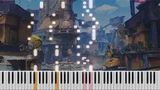 Sea Shanties Resounding - Genshin Impact Nod Krai Piano Arrangement - Nasha Town Day Theme 1
