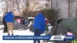 Louisville's homeless outreach team keeps helping those in need during extreme cold