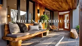 Modern Farmhouse: Structural Brilliance Meets the Nostalgic Feel of a Dreamy Retreat