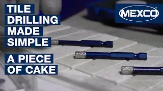 Wax Filled Hex Fit Tile Drills︱MEXCO