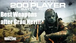 Best Weapons to use AFTER the Grau nerf in Season 4 of CoD Warzone