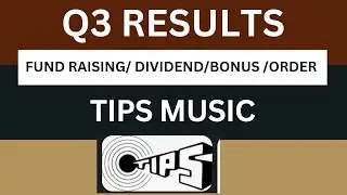 Tips music Q3 Results 2025 | tips music Results Today | tips music Share Latest News