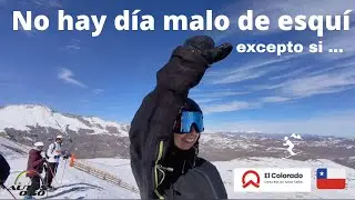 🎿 ¿Día Perfecto o Desastre en El Colorado? | Esquí en la Cordillera de los Andes, Chile 2025