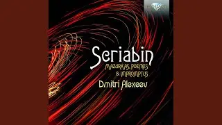 2 Danses, Op. 73: II. Flammes Sombres