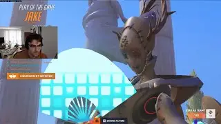 POTG! JAKE ECHO GAMEPLAY OVERWACTH 2 SEASON 9 TOP 500