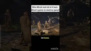 Micah was an antagonist but can someone explain  why he talked? because he already lost everithink🤠🤐
