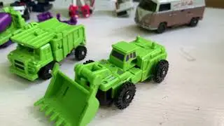 As&iacute; se transforman los CONSTRUCTICONS en DEVASTATOR, TRANSFORMERS G1 HASBRO