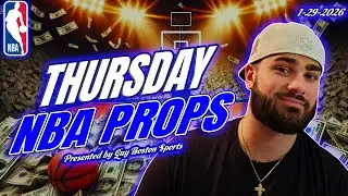 NBA Player Props Today Thursday 1/29/2026 | FREE NBA Best Bets and Player Props