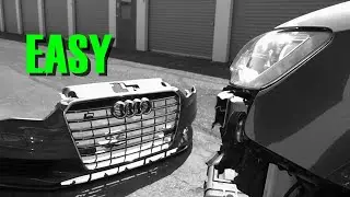 A3/S3/RS3 bumper removal tips
