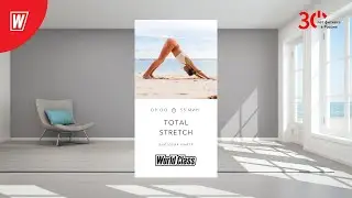 TOTAL STRETCH с Викторией Майер  | 17 марта 2023 | Онлайн-тренировки World Class