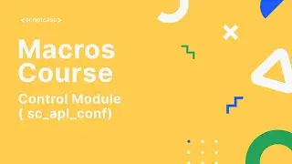 Scriptcase Macros: Control Module ( sc_apl_conf)
