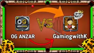 𝐎𝐌𝐆 😱 𝐈 𝐌𝐞𝐭 @GamingWithK  𝐈𝐧 8 𝐁𝐚𝐥𝐥 𝐏𝐨𝐨𝐥 | 𝐀𝐧𝐝 𝐓𝐫𝐨𝐥𝐥𝐢𝐧𝐠 𝐎𝐩𝐩𝐨𝐧𝐞𝐧𝐭 😂 #8ballpool #gamingwithk#oganazr