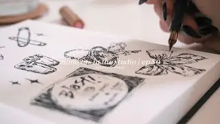 a week of crochet experiments, thoughts on building a drawing habit 🧶 moments in the studio | ep. 80