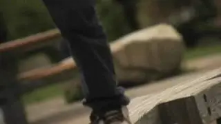 Tom on the balance beam