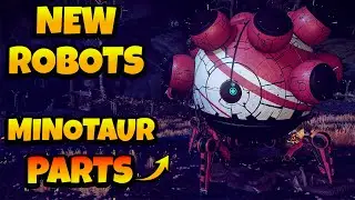 How to Find New Robot Creatures & New Minotaur Parts No Man's Sky Worlds