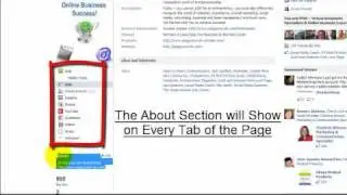 Fan Page Info Tab Design Formula