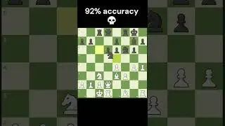92 % accuracy  #chess #shorts #viralshort