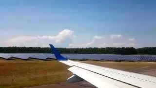 JetBlue E190 takeoff from Hyannis (HYA)