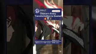 Okarun's Goated Transformation 🔥☠️🗿 #anime #dandadan #animeshorts #okarun #okaruntransformaton