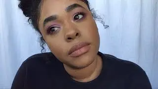 What&rsquo;s in for Spring? Spring 2019 Makeup Trends Epi1: Dewy skin, no makeup look w/glitter shadow.