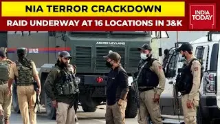 NIA Terror Crackdown: Raid Underway At 16 Locations In Jammu & Kashmir