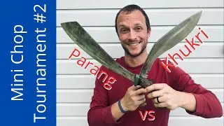 Chop Tournament 2 Finals! | Condor Bushcraft Parang vs Kailash Pensioner Kukri