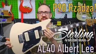 To łoi lepiej niż niejeden humbuker - P90 w Sterling by Music Man Albert Lee AL40