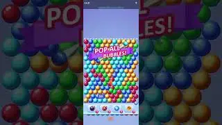BUBBLE SHOOTER GAME Level 1-10 #gameplay #games #game #relaxing