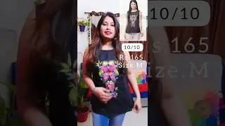 Affordable casual tops under Rs.200 from Flipkart ☺️🙏 #youtube #fashion #shorts Flipkart finds tops
