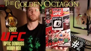 Happy Holidays from The Golden Octagon | 2022 UFC Optic Donruss Hobby Box | UFC Optic Hobby Rip #2