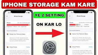 10 ways to Clear iPhone System Data🔥 How to Free up iPhone storage? #iphonestorage 