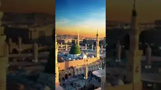 Masjid-e-Nabvi ❤️ Peace of Madinah | Beautiful Islamic #shorts#islamicshorts#viral
