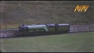 Scarborough England Harbour and Railway 1960s cine film 025