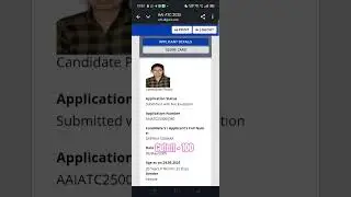 AAI ATC result 2025 🙂 my score card #aaiatc2025 #exam #result #success #ssc #shorts #like