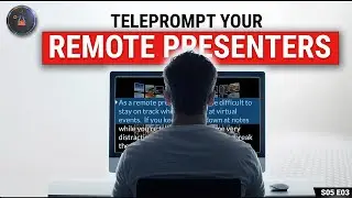 Улучшите удаленные презентации: настройка телесуфлера vMix и PromptSmart