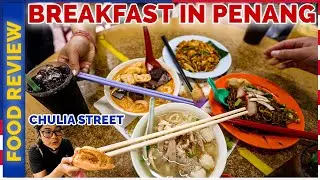 Breakfast in Georgetown, Penang 🇲🇾🍜