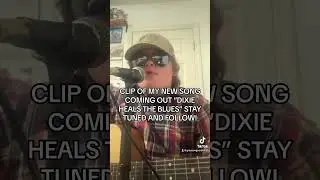 &ldquo;DIXIE HEAL THE BLUES&rdquo; MY NEW SONG! COMING OUT SOON