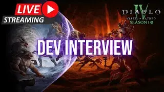 Dev Interview W/ Raxx | #DiabloIV #Diablo4 #Diablopartner