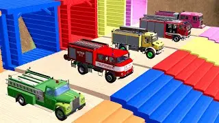 Replay - Transport With Colors | Lamborghini vs Big Cars & New Trucks In Fs22 | Farming Simulator 22